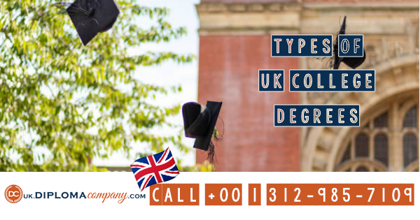 types degrees college kingdom united